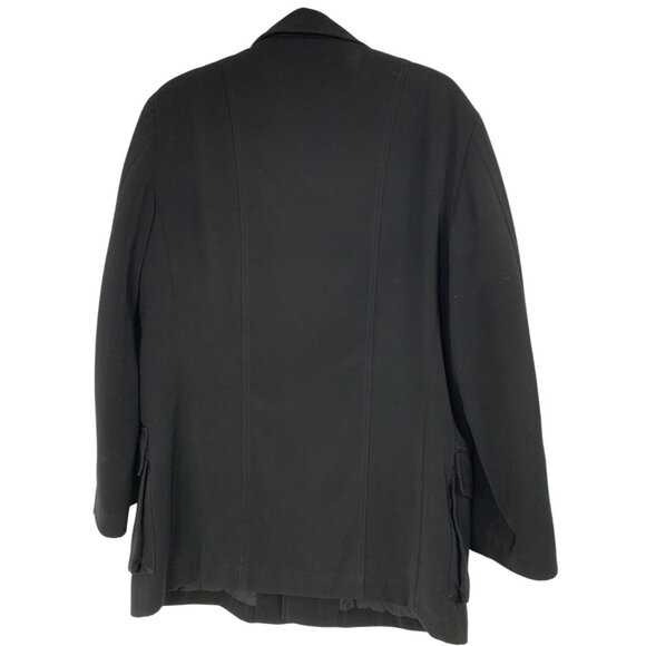 VTG 90s Giorgio Armani Mens Italy Black Jacket Button-Up Size 40 US RX10346 - Picture 9 of 12